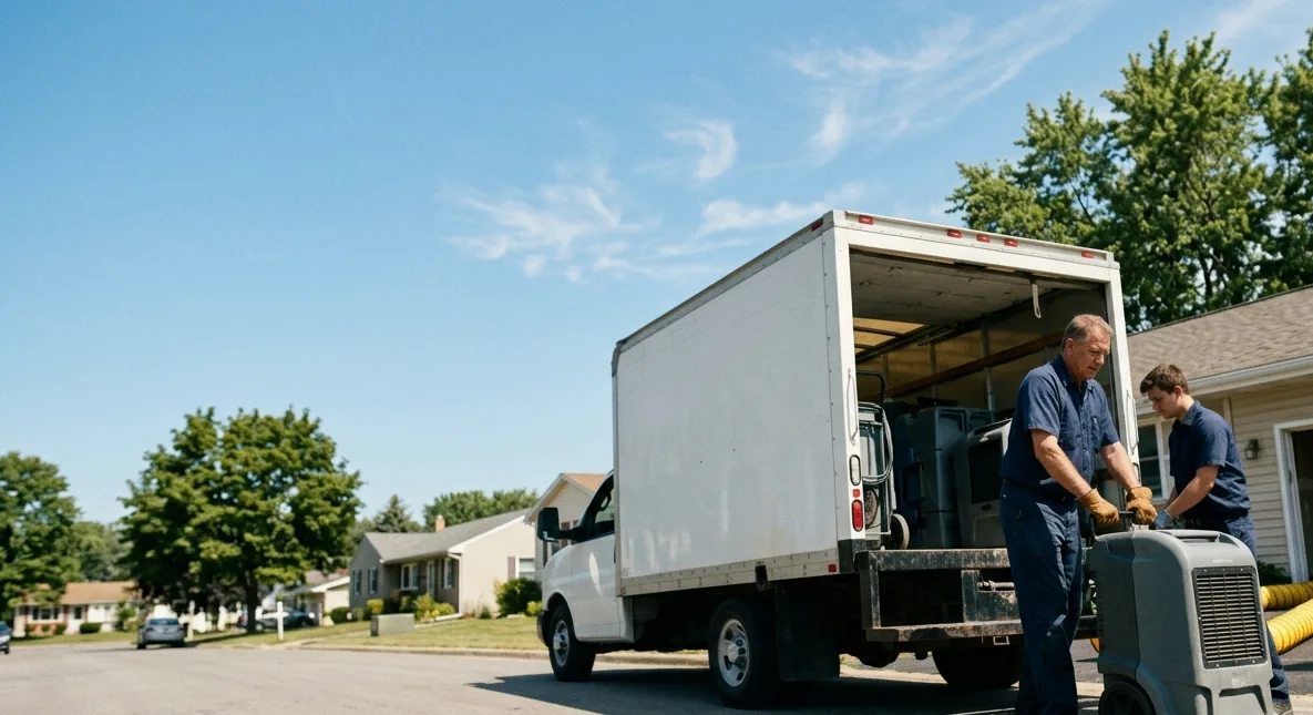 Water Damage Cleanup in Delavan, WI near me